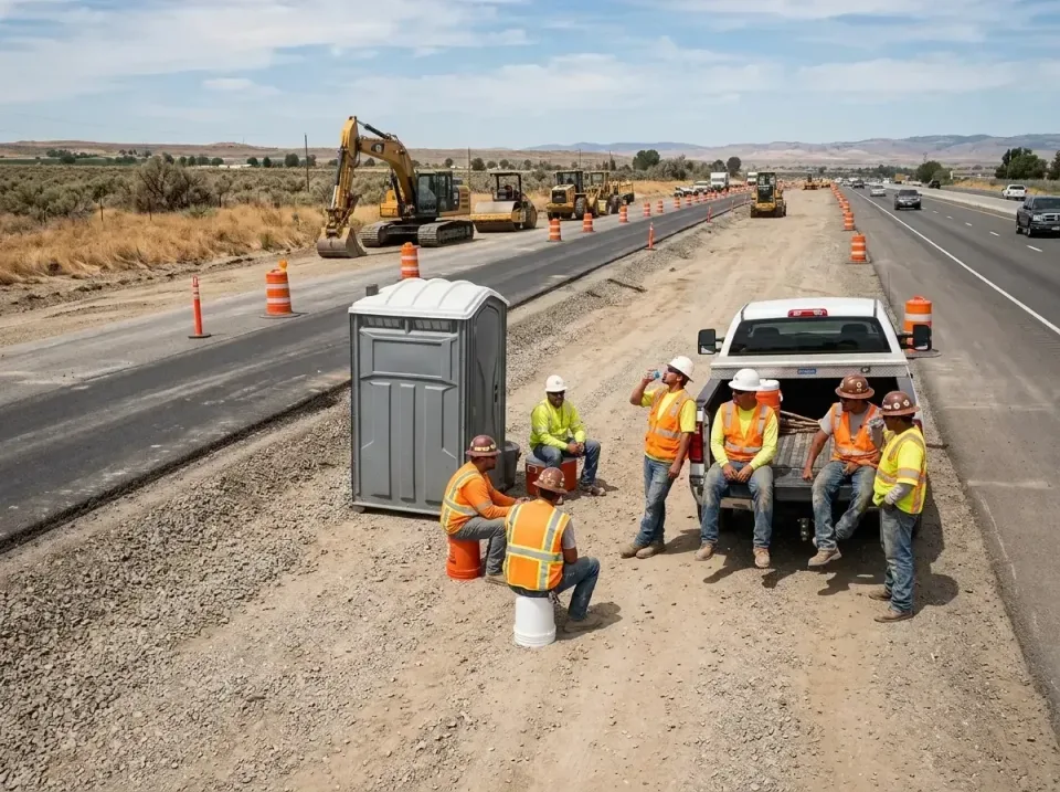 highway-road-construction-crew-007 — frequently asked questions, Porta Potty and Restroom Rentals in Byram, MS
